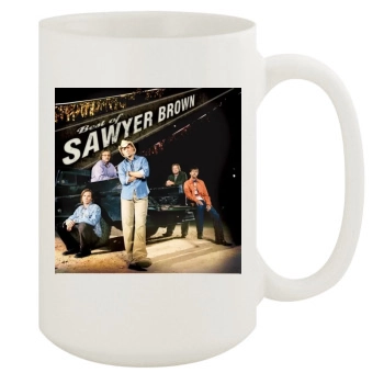 Sawyer Brown 15oz White Mug