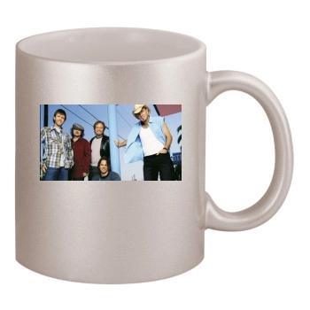 Sawyer Brown 11oz Metallic Silver Mug