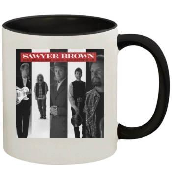 Sawyer Brown 11oz Colored Inner & Handle Mug