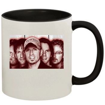 Sawyer Brown 11oz Colored Inner & Handle Mug