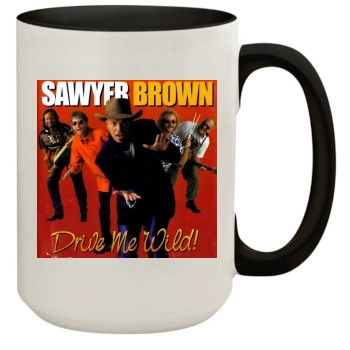 Sawyer Brown 15oz Colored Inner & Handle Mug