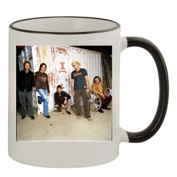 Sawyer Brown 11oz Colored Rim & Handle Mug