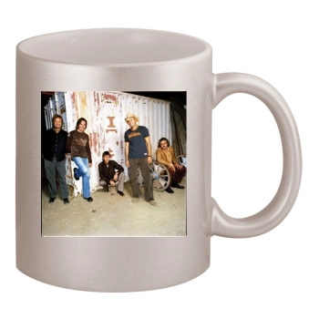 Sawyer Brown 11oz Metallic Silver Mug