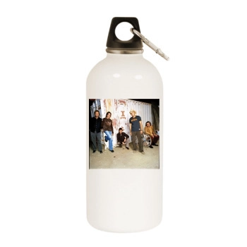 Sawyer Brown White Water Bottle With Carabiner