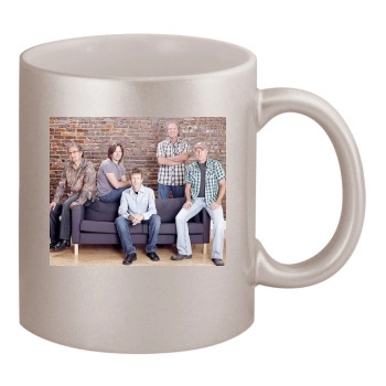 Sawyer Brown 11oz Metallic Silver Mug