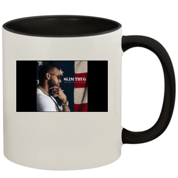 Slim Thug 11oz Colored Inner & Handle Mug