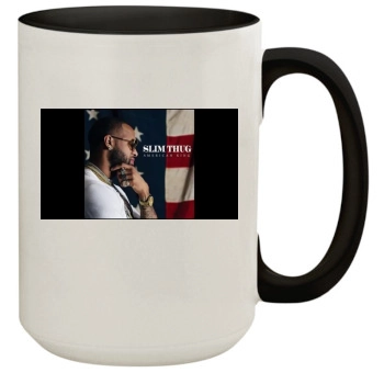 Slim Thug 15oz Colored Inner & Handle Mug