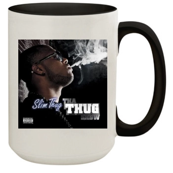 Slim Thug 15oz Colored Inner & Handle Mug