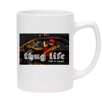 Slim Thug 14oz White Statesman Mug