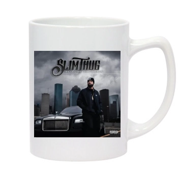 Slim Thug 14oz White Statesman Mug