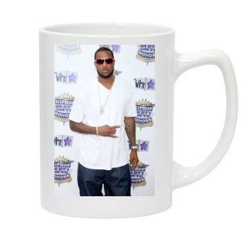 Slim Thug 14oz White Statesman Mug