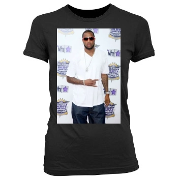 Slim Thug Women's Junior Cut Crewneck T-Shirt