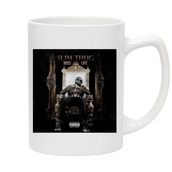 Slim Thug 14oz White Statesman Mug