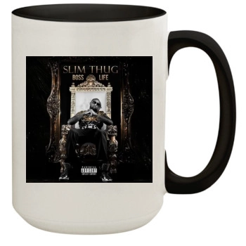 Slim Thug 15oz Colored Inner & Handle Mug