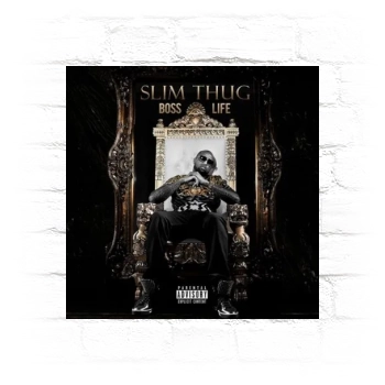 Slim Thug Metal Wall Art