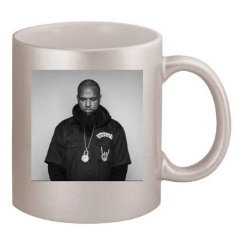 Slim Thug 11oz Metallic Silver Mug