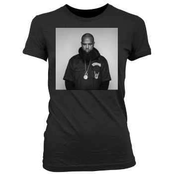 Slim Thug Women's Junior Cut Crewneck T-Shirt