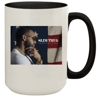 Slim Thug 15oz Colored Inner & Handle Mug