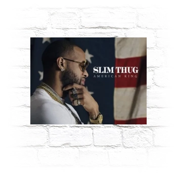 Slim Thug Metal Wall Art