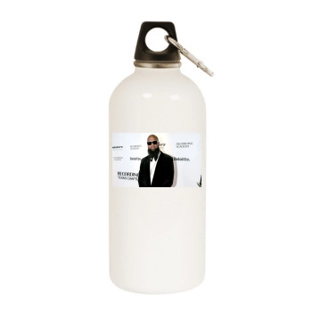 Slim Thug White Water Bottle With Carabiner