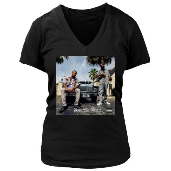 Slim Thug Women's Deep V-Neck TShirt