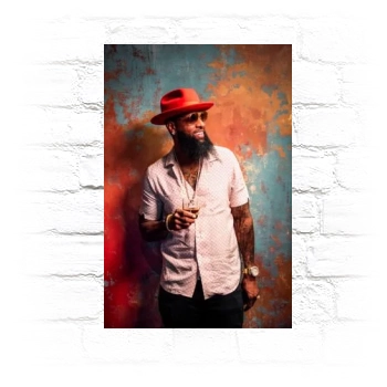 Slim Thug Metal Wall Art