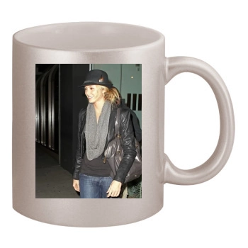 Stacy Keibler 11oz Metallic Silver Mug