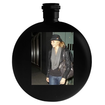 Stacy Keibler Round Flask