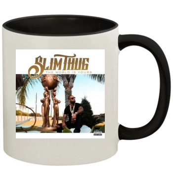 Slim Thug 11oz Colored Inner & Handle Mug