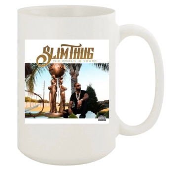 Slim Thug 15oz White Mug