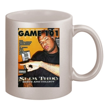 Slim Thug 11oz Metallic Silver Mug