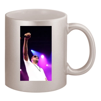 Slim Thug 11oz Metallic Silver Mug