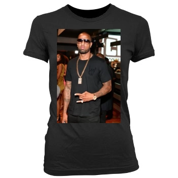 Slim Thug Women's Junior Cut Crewneck T-Shirt