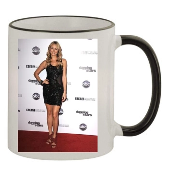 Stacy Keibler 11oz Colored Rim & Handle Mug