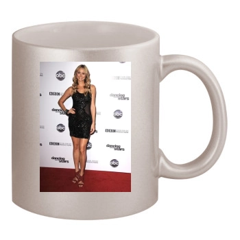 Stacy Keibler 11oz Metallic Silver Mug