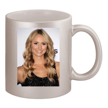 Stacy Keibler 11oz Metallic Silver Mug