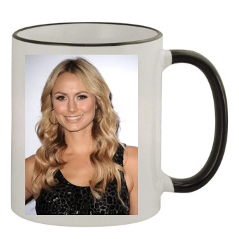 Stacy Keibler 11oz Colored Rim & Handle Mug