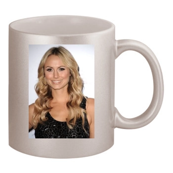 Stacy Keibler 11oz Metallic Silver Mug