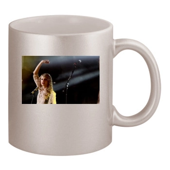 Taylor Swift 11oz Metallic Silver Mug