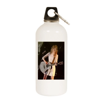 Taylor Swift White Water Bottle With Carabiner