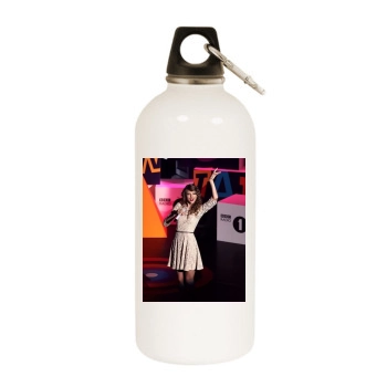 Taylor Swift White Water Bottle With Carabiner