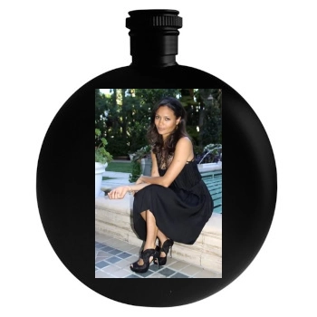 Thandie Newton Round Flask