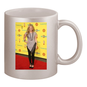 Tiffany Thornton 11oz Metallic Silver Mug