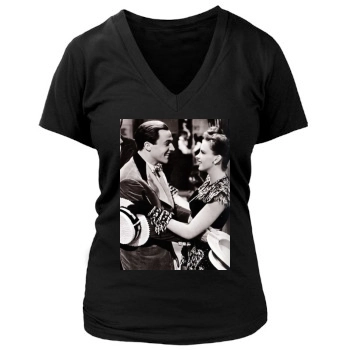 Gene Kelly Women's Deep V-Neck TShirt