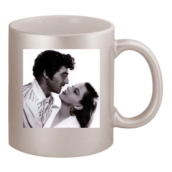 Gene Kelly 11oz Metallic Silver Mug