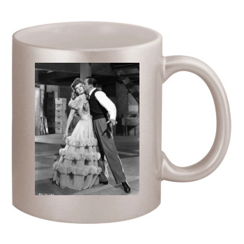 Gene Kelly 11oz Metallic Silver Mug