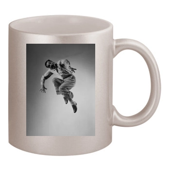 Gene Kelly 11oz Metallic Silver Mug