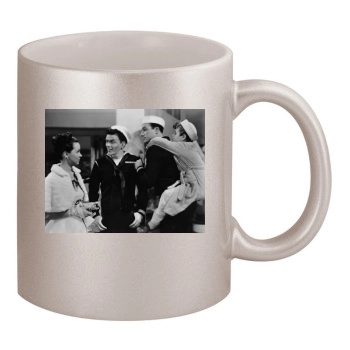 Gene Kelly 11oz Metallic Silver Mug