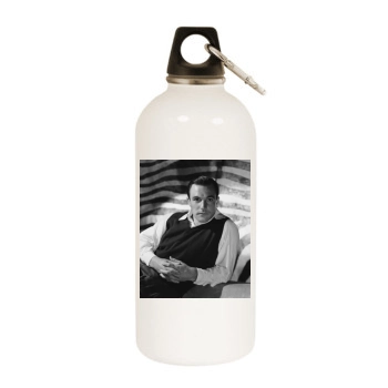 Gene Kelly White Water Bottle With Carabiner