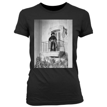 Gene Kelly Women's Junior Cut Crewneck T-Shirt